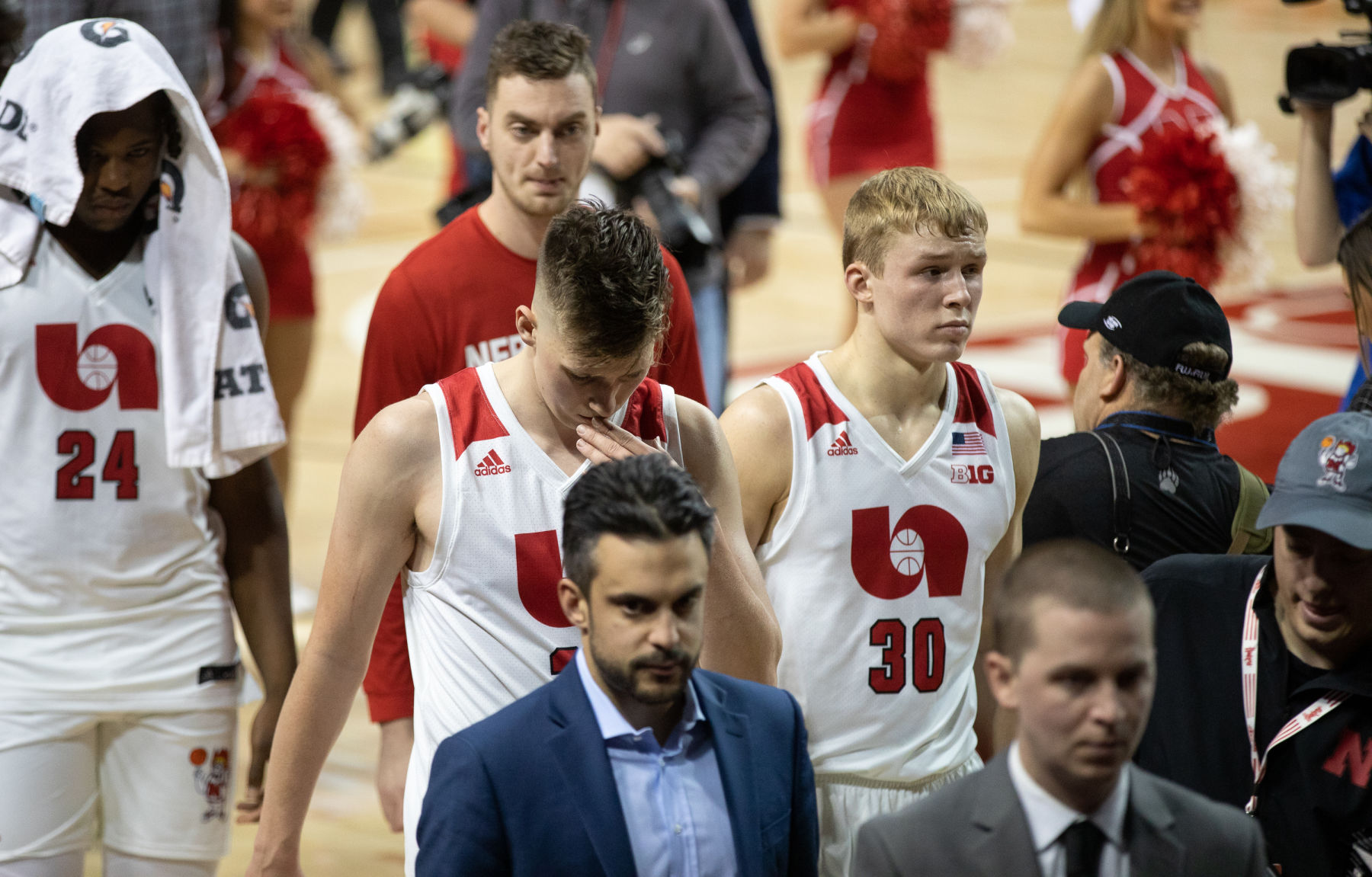Nebraska Basketball vs. Michigan Photo No. 14